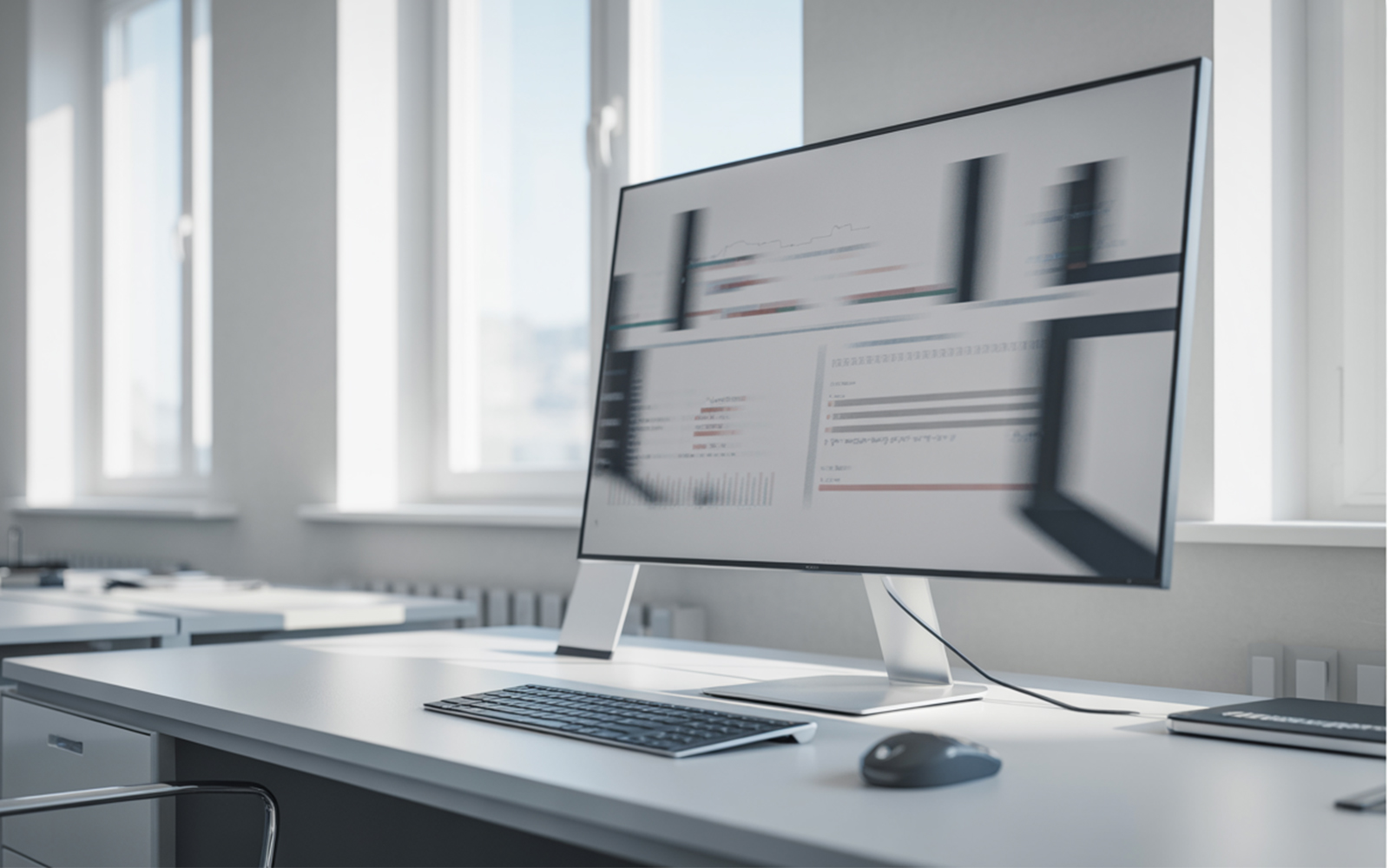 Business web application dashboard